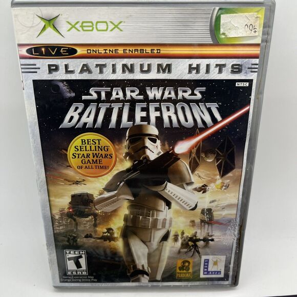 Star Wars: Battlefront (Microsoft Xbox, 2005) Platinum Hits Complete CIB Tested - Picture 2 of 9